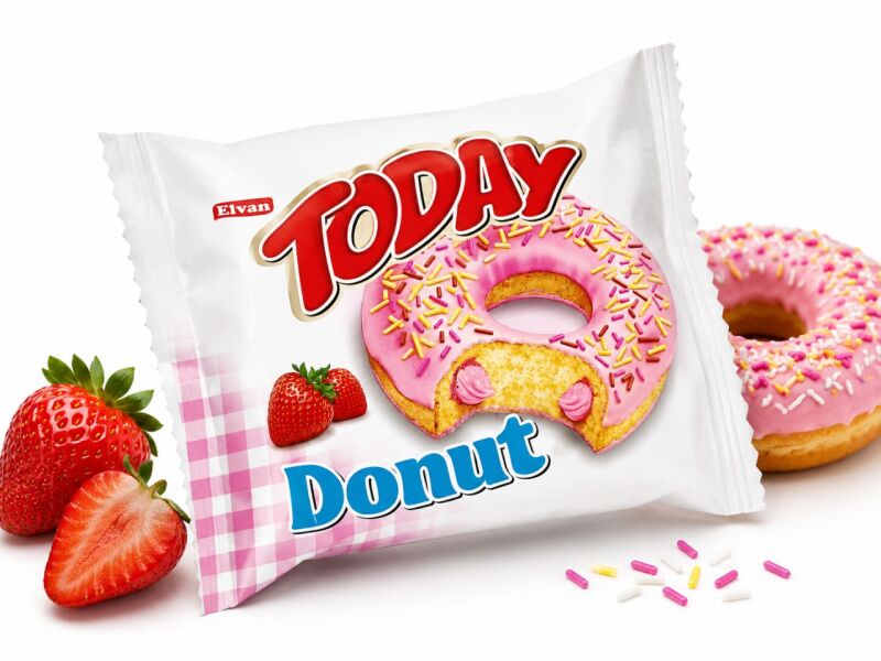 Today Donut s jahodovou příchutí 50g